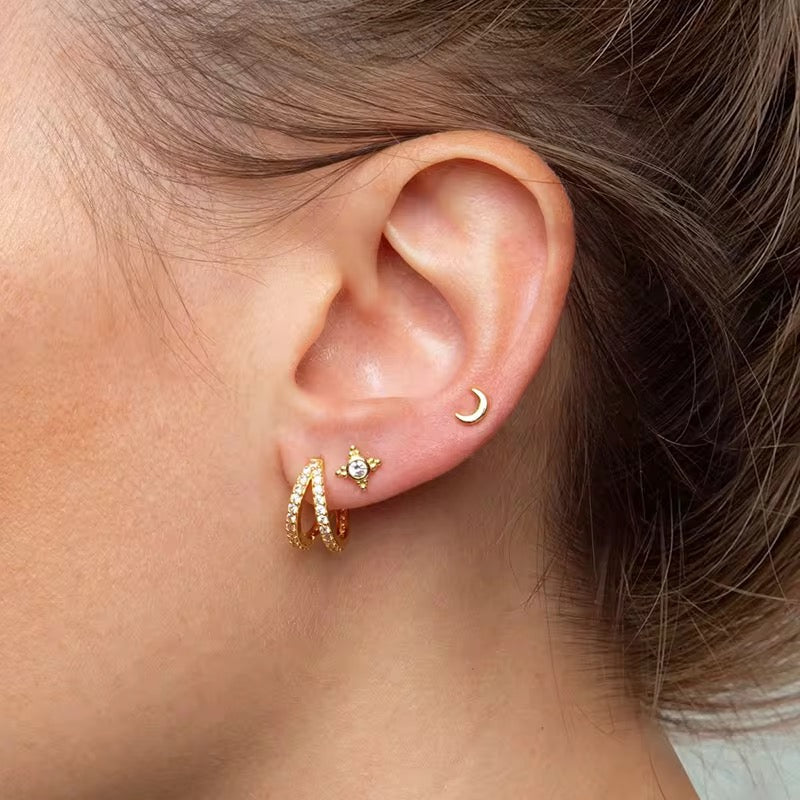 Zerconia Hoop Earring