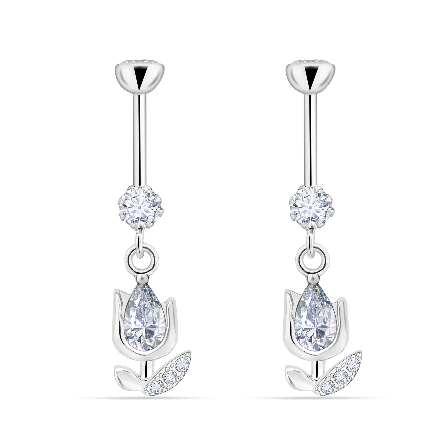 Lotus earring