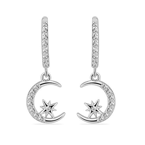 Moon and Star Hoop