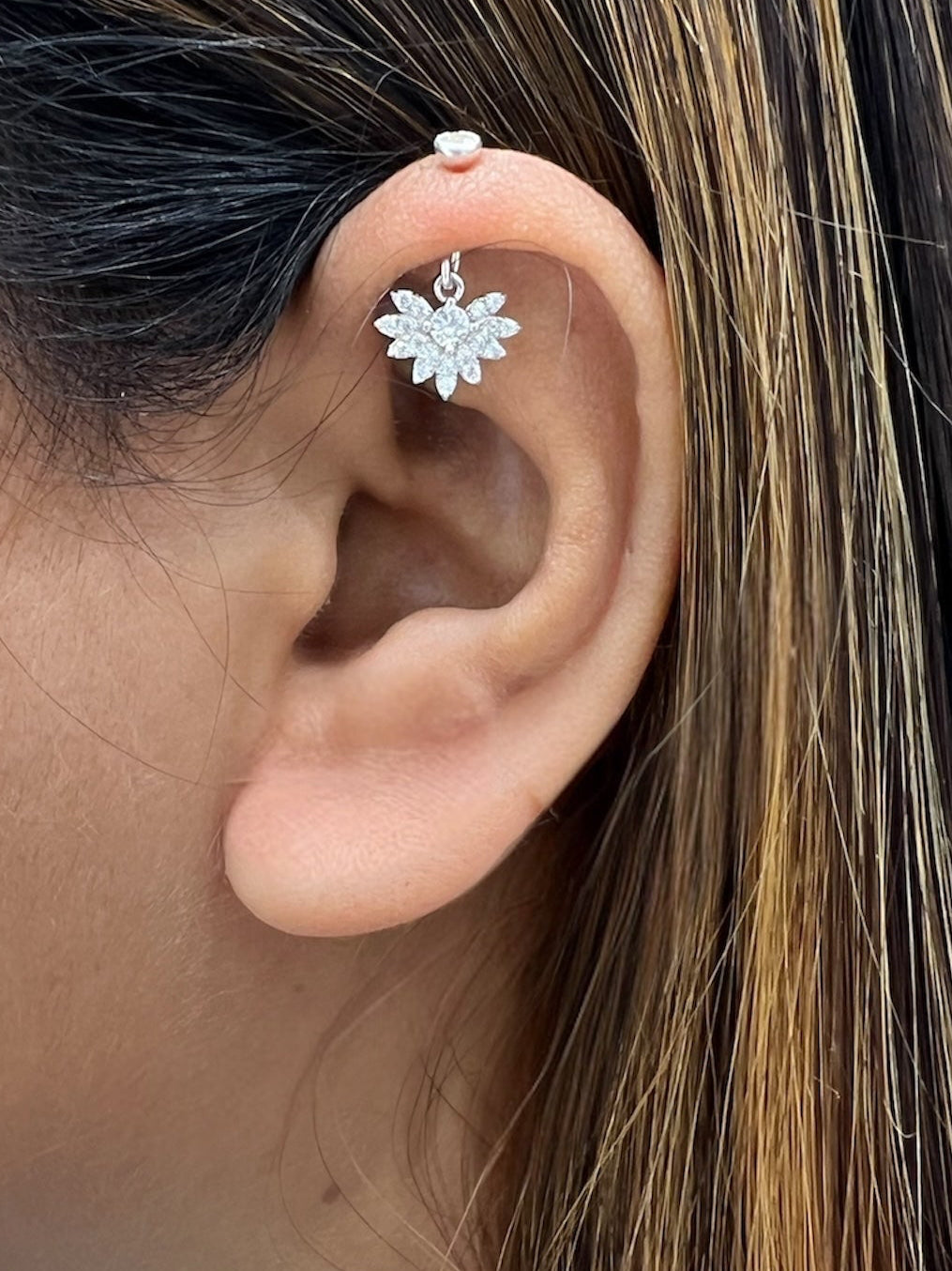 LOUTEEMI ZIRCON Hanging Earrings