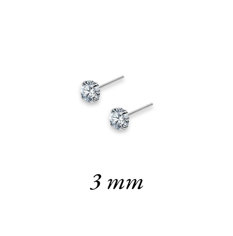 SINGLE STONE CZ STUD