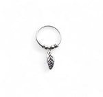 Feather Nose Ring - MyPiercingBook