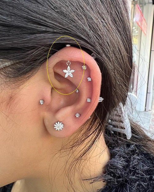 Flower Earring - MyPiercingBook